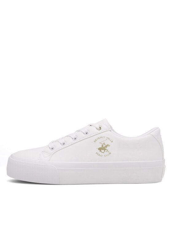 Beverly Hills Polo Club Sneakersy Beverly Hills Polo Club BHPC040W Biela