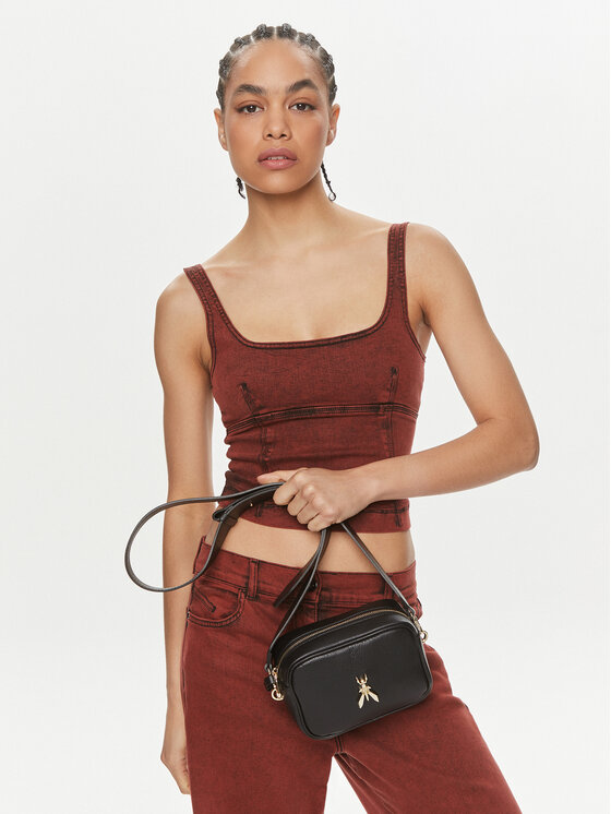Patrizia Pepe Τσάντα Patrizia Pepe 8B0185/L001-K103 Μαύρο