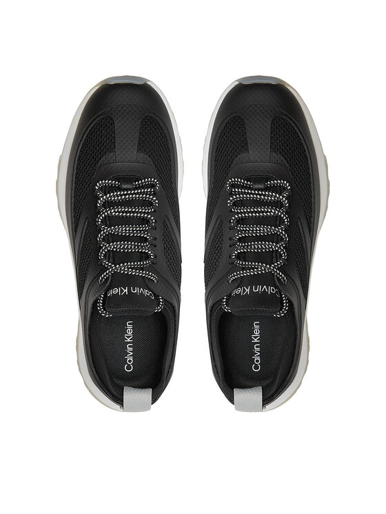 Calvin Klein Sneakers Calvin Klein Runner Lace Up Pearl Mix M HW0HW02079 Nero