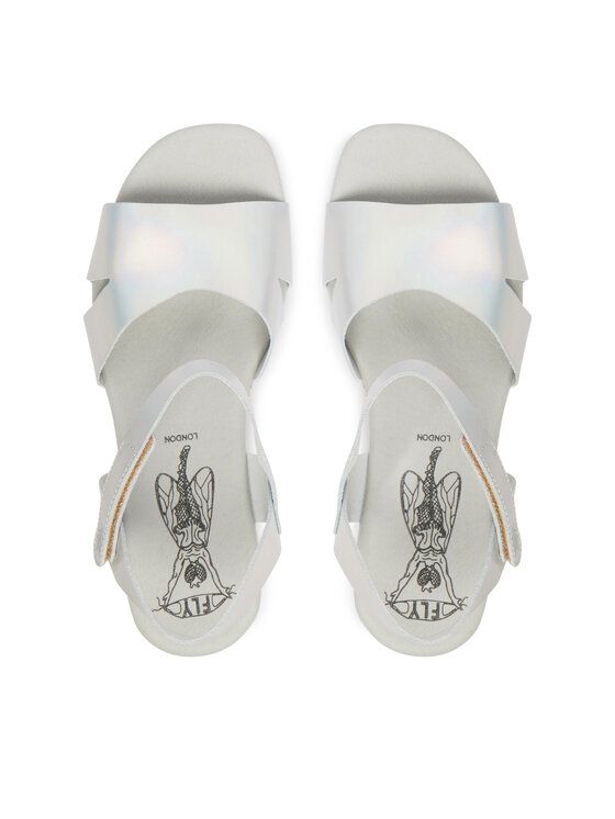 Fly London Босоніжки Fly London Ollafly P145446 Срібний