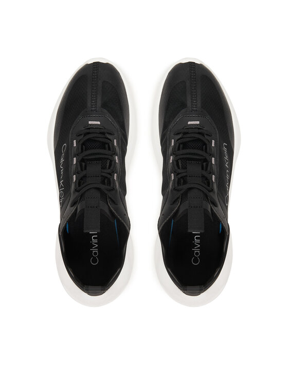 Calvin Klein Laisvalaikio batai Calvin Klein Light Eva Run Lup Transp Ripst HW0HW02998 Juoda