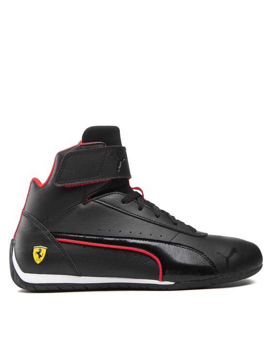 Puma Snīkeri Puma Ferrari Neo Cat Mid 307195 01 Melns