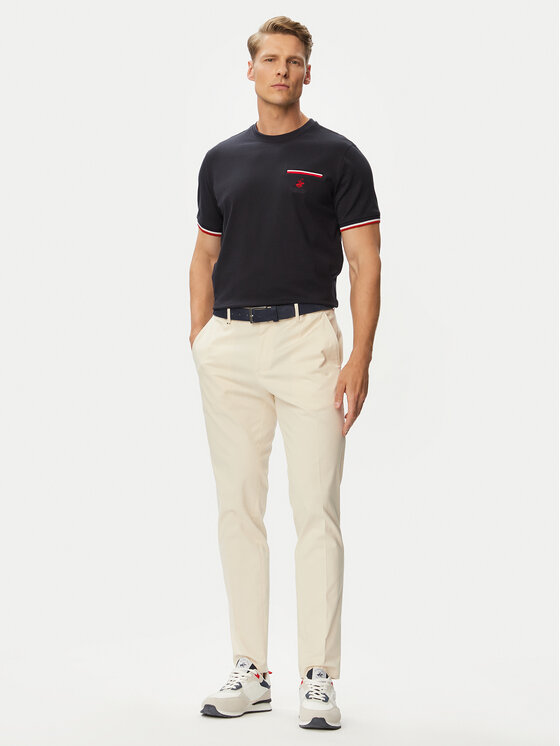 Beverly Hills Polo Club Beverly Hills Polo Club Футболка P-SS26M-TS0112 Cиній Regular Fit