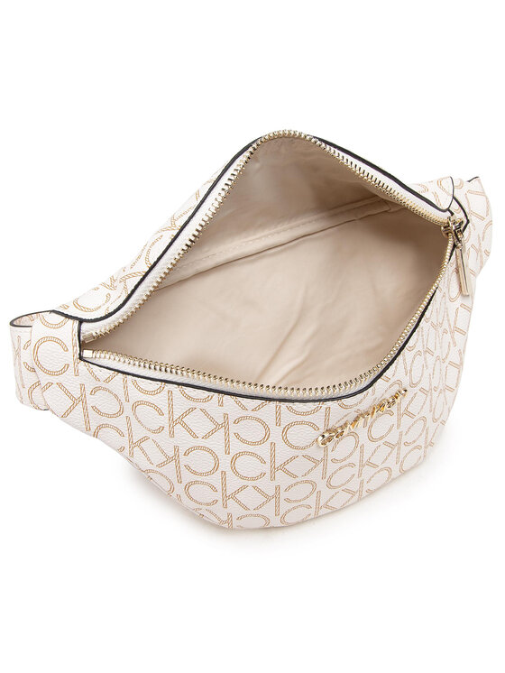 Calvin Klein Τσαντάκι Μέσης﻿ Calvin Klein Waistbag Monogram K60K608139 Λευκό