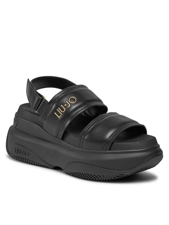 Liu Jo Босоніжки Liu Jo June Sandal 09 BA4029 EX014 Чорний