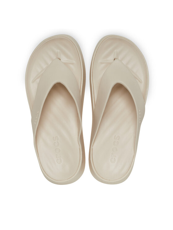 Crocs В'єтнамки Crocs Getaway Platform Flip 209410 Бежевий