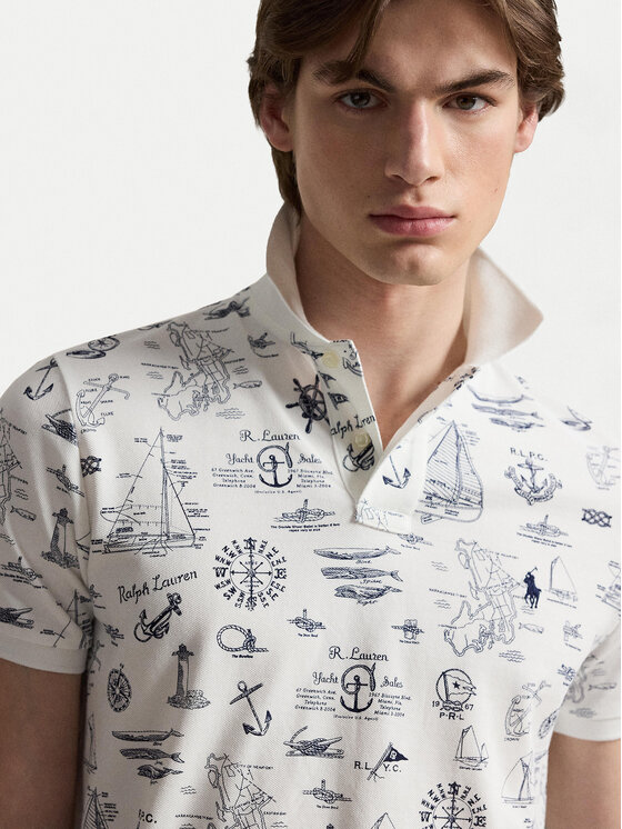 Polo Ralph Lauren Polo Ralph Lauren Polo 710B18827001 Blanco Regular Fit