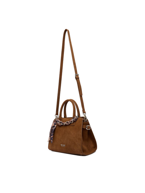 Nine West Дамска чанта Nine West EO-WHISPER LUXE-LDA9422A Светлокафяв