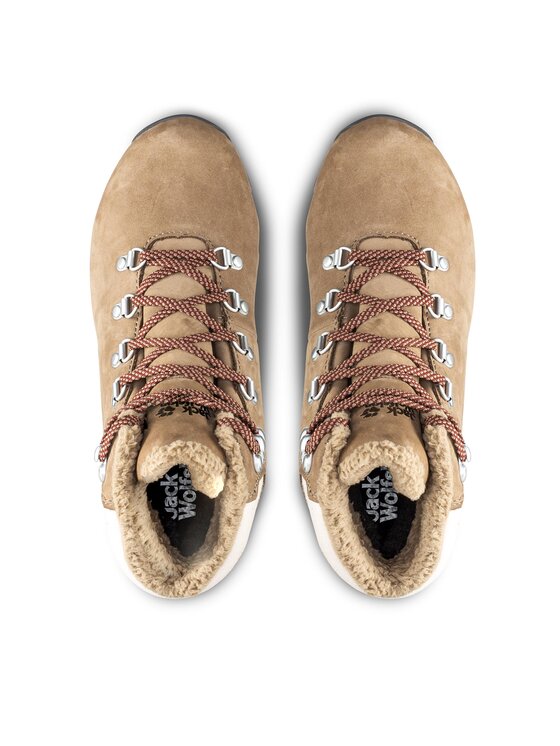 Jack Wolfskin Трекінгові черевики Jack Wolfskin Thunder Bay Texapore Mid W 4053681 Коричневий