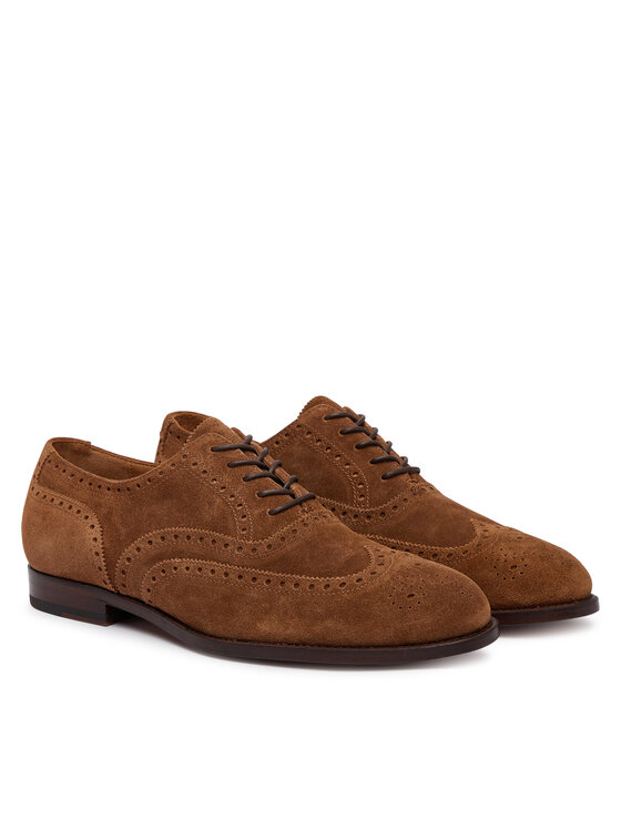 Polo Ralph Lauren Scarpe basse Polo Ralph Lauren Owen Wingtip 811P15884002 Marrone chiaro