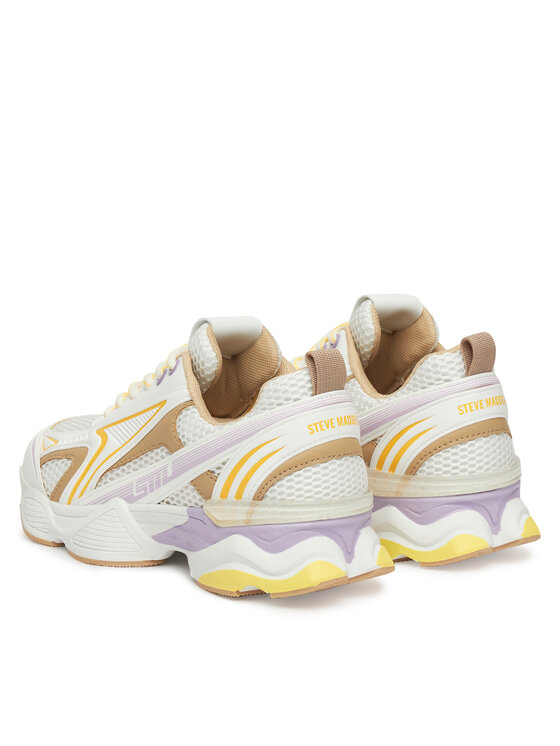 Steve Madden Снікерcи Steve Madden Speedster-E SM19000122 Білий