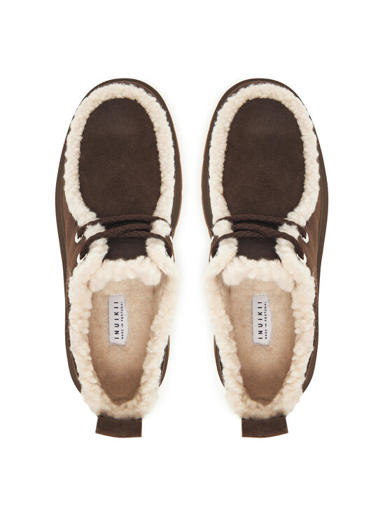 Inuikii Halbschuhe Inuikii Mocabee Curly 1015.003.0011 Braun