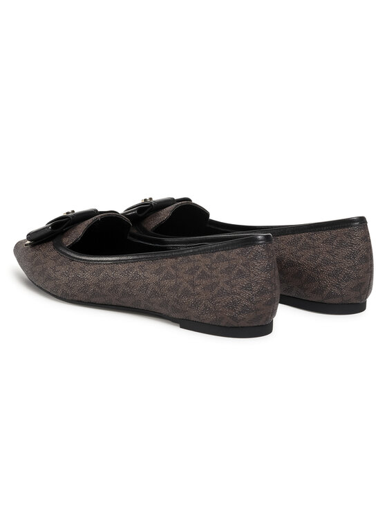 MICHAEL Michael Kors Μπαλαρίνες MICHAEL Michael Kors Belle Flex Flat 40F0BLFP1B Καφέ
