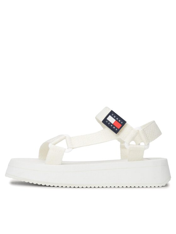Tommy Jeans Sandali Tommy Jeans Tjw Eva Sandal EN0EN02466 Écru