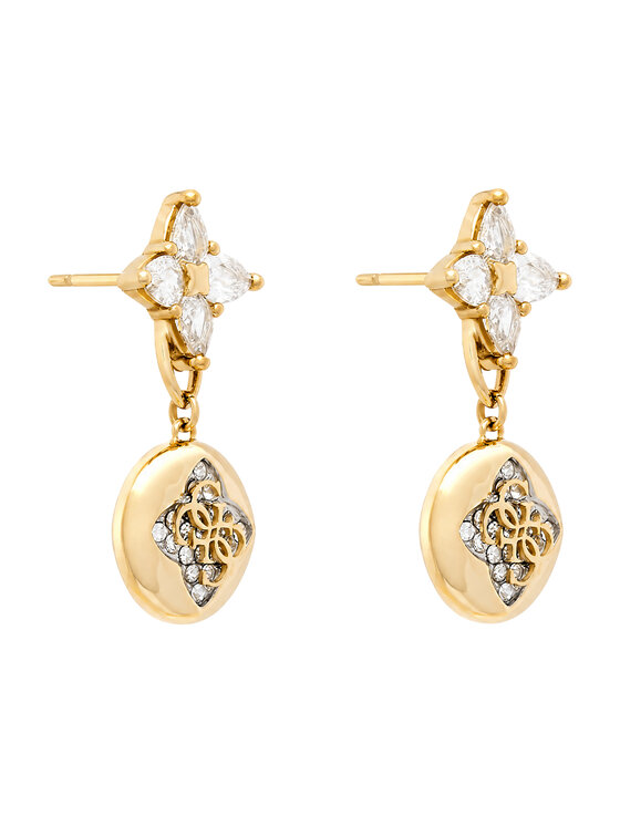 Guess Обици Guess JUBE06 470JW Златист