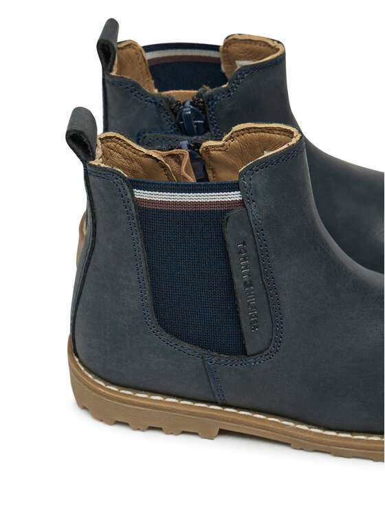Tommy Hilfiger Kotníková obuv Tommy Hilfiger T1X5-33700-0124 M Tmavomodrá