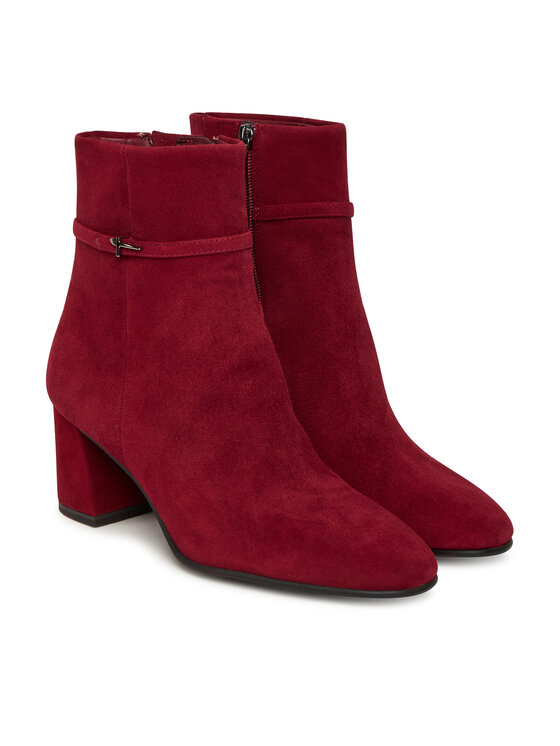 Tamaris Členková obuv Tamaris 1-25336-43 Červená