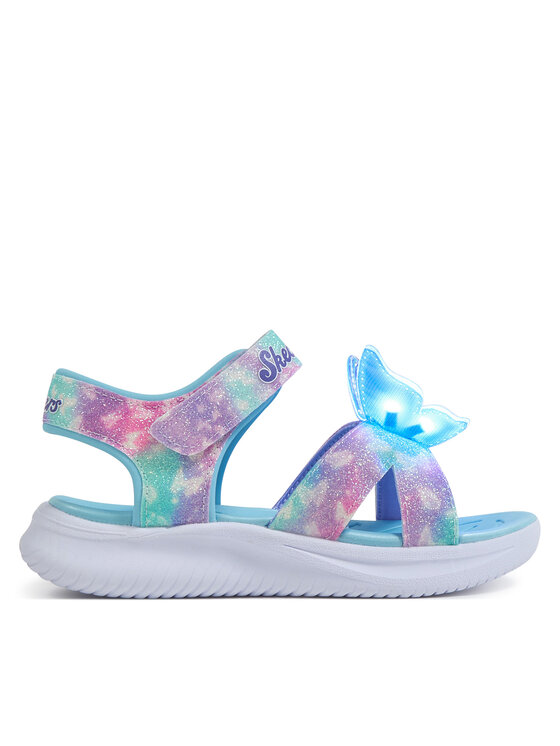 Skechers Босоніжки Skechers Jumpsters Sandal - Butterfly Brites 303109L/AQMT Голубий