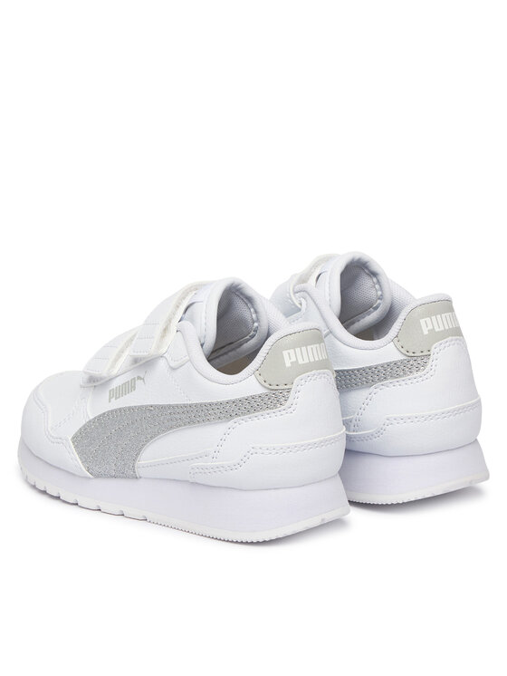 Puma Снікерcи Puma St Runner V4 Glitter 401587 01 Білий