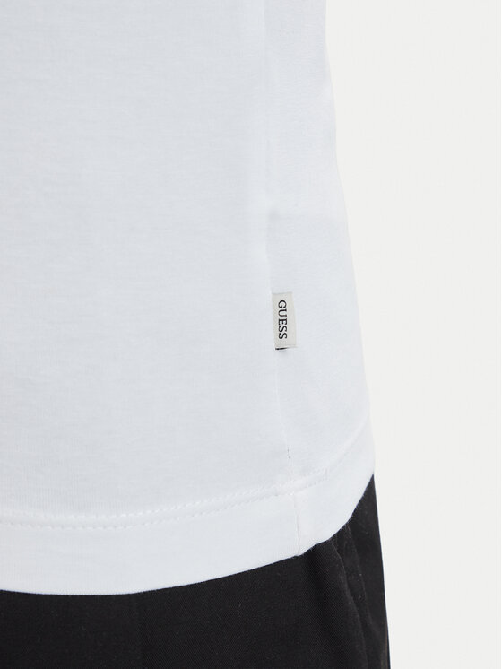 Guess Jeans Guess Jeans Футболка W6YI16 K3995 Білий Slim Fit