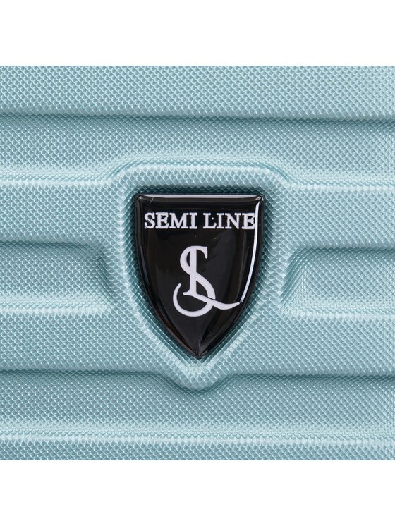 Semi Line Közepes bőrönd Semi Line T5862-1 Zöld