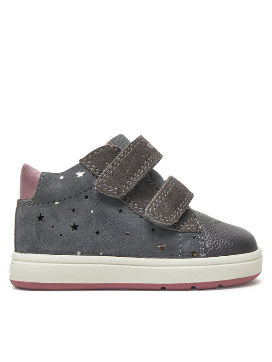 Geox Sneakersy Geox B Biglia Girl B044CC 007AK C1377 Sivá