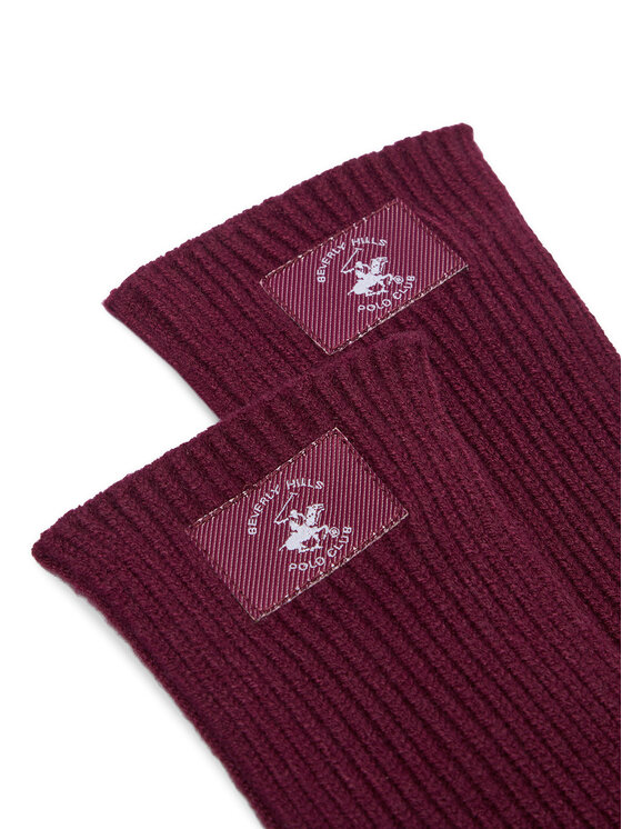 Beverly Hills Polo Club Γάντια Γυναικεία Beverly Hills Polo Club CWBEO-BHPC-W6-001-AW26 Μπορντό
