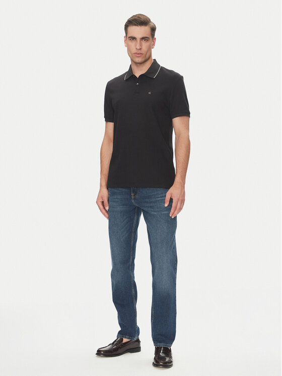 Calvin Klein Calvin Klein Polo LV04LC239G Nero Regular Fit