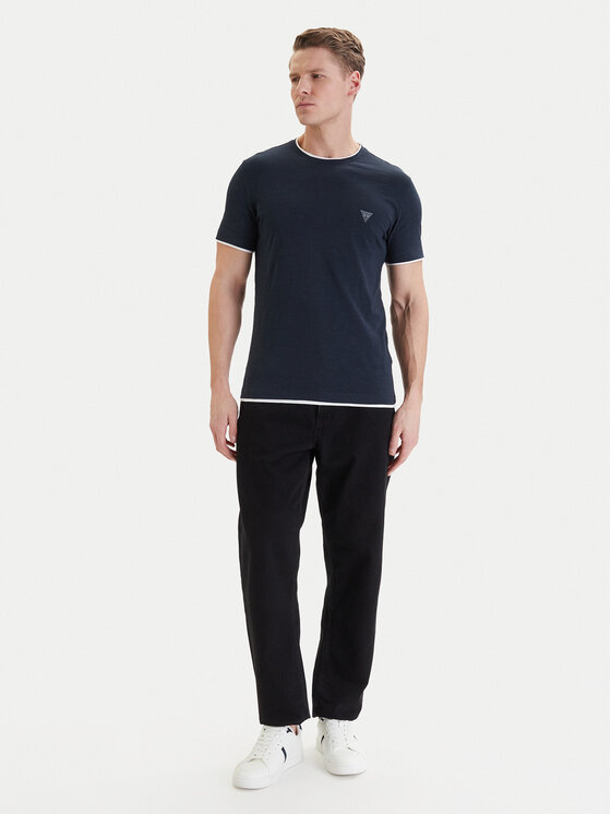 Guess Guess Футболка F6GI06 K6XN4 Голубий Slim Fit
