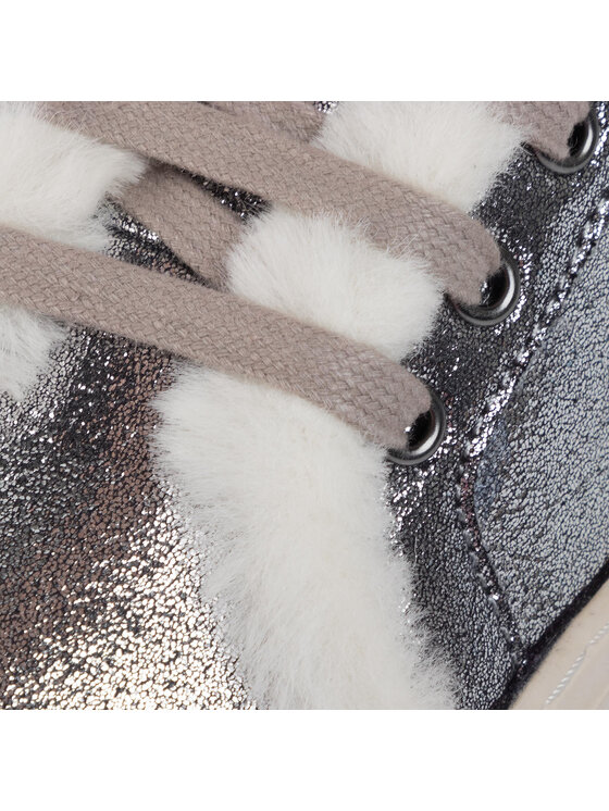 Guess Снікерcи Guess Furry FJ8FUR ELE12 Срібний
