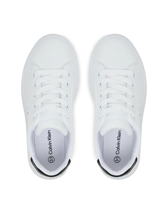 Calvin Klein Sneakersy Calvin Klein V3X9-83165-1355 S Biela