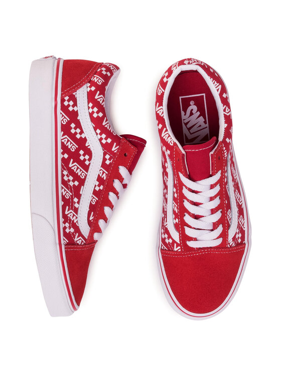 Vans Teniși Vans Old Skool VN0A4U3BW351 Roșu
