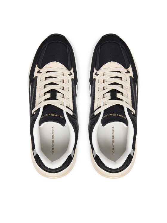 Tommy Hilfiger Sneakers Tommy Hilfiger Th Sporty Chic Runner FW0FW09187 Nero