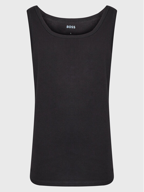 BOSS BOSS Комплект майок без рукавів 50475278 Чорний Regular Fit