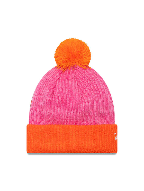 New Era Шапкa New Era Block Pom Bean 60565273 Рожевий