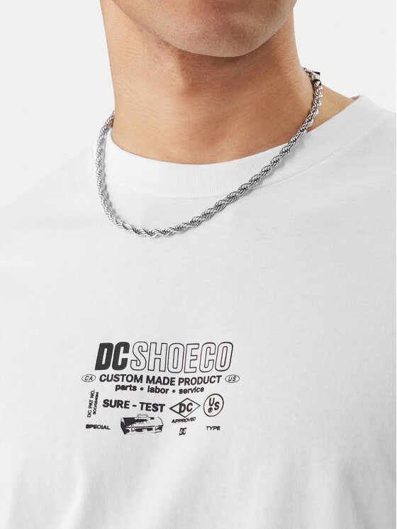 DC Shoes DC Shoes Camiseta Made Custom EDYZT04368 Blanco Regular Fit