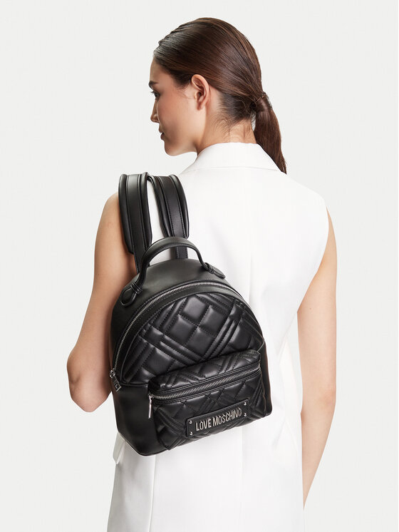 LOVE MOSCHINO Batoh LOVE MOSCHINO JC4148PP1NLA000B Černá