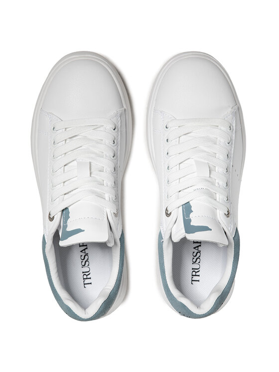 Trussardi Sneakersy Trussardi 79A00649 Biela