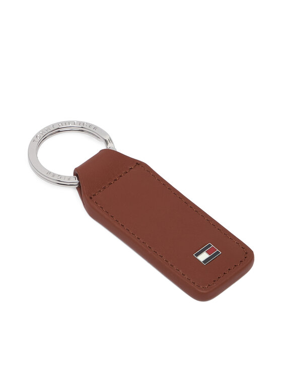Tommy Hilfiger Rinkinys: piniginė ir raktų pakabukas Tommy Hilfiger AM0AM07931 Ruda