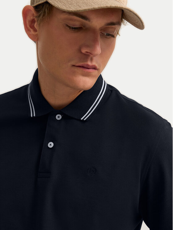 Bugatti Bugatti Polo 8150-15001E Azul marino Regular Fit