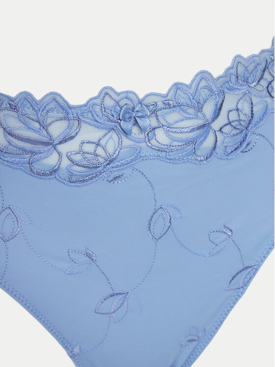 Hunkemöller Hunkemöller Mutande classiche a vita alta Diva 301190 Celeste