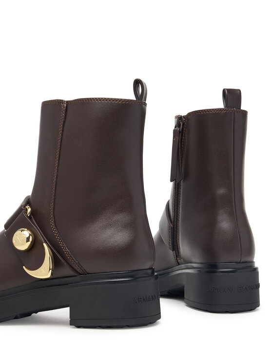 Armani Exchange Stiefeletten Armani Exchange XW003093 AF18975 U6032 Dunkelbraun