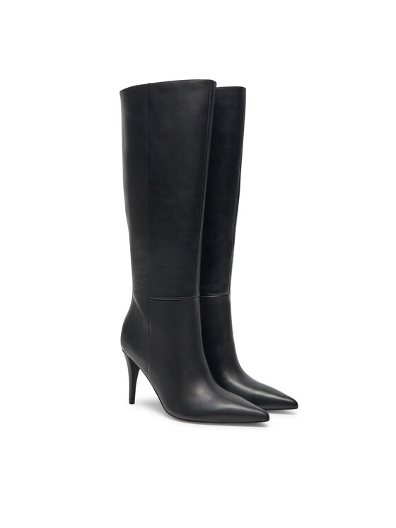 Guess Чоботи Guess Sleigh FLFSLE LEA11 Чорний