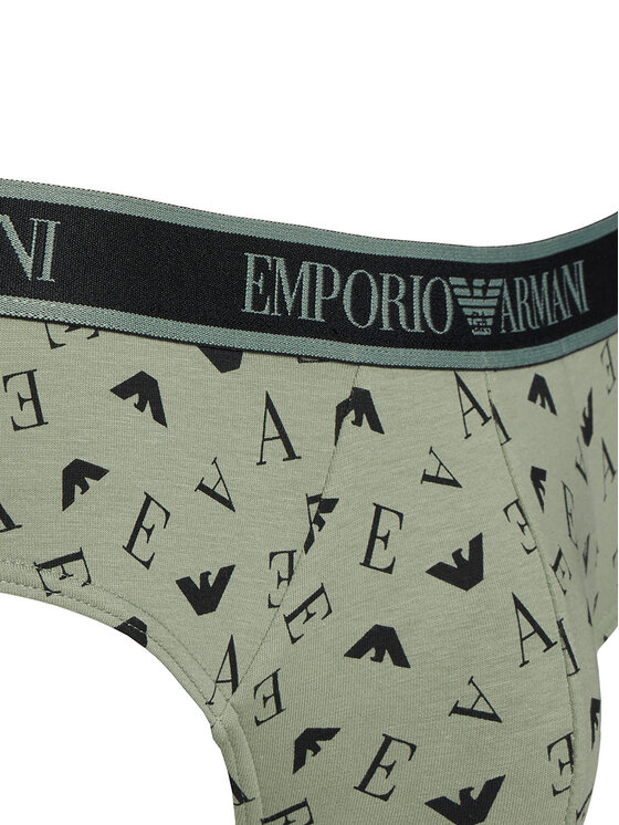 Emporio Armani Underwear Emporio Armani Underwear Conjunto de slips EM000258 AF25019 M5155 Verde