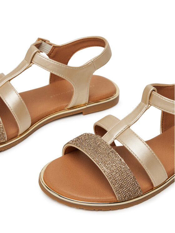 Tommy Hilfiger Szandál Tommy Hilfiger T3A2-33781-1372 M Arany