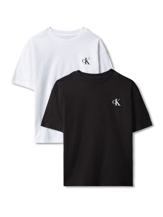 Calvin Klein Jeans Calvin Klein Jeans Conjunto de camisetas Monogram LVCKTJI19B De color Slim Fit