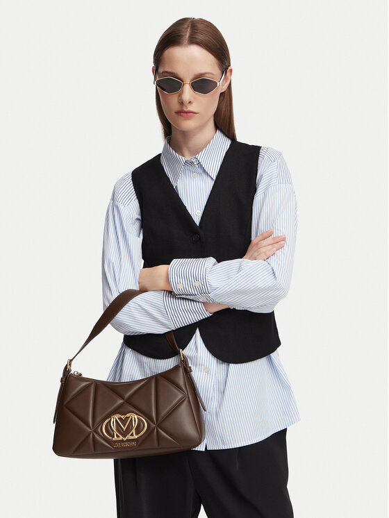 LOVE MOSCHINO Torbica LOVE MOSCHINO JC4032PP1PLC0300 Smeđa