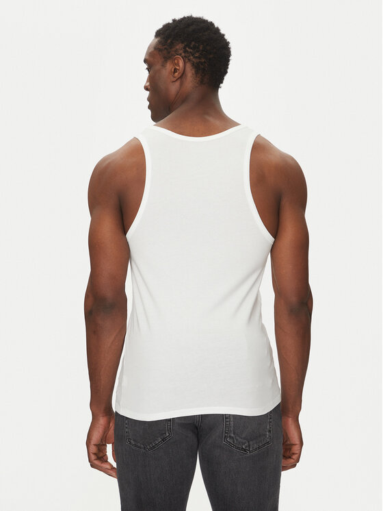 Calvin Klein Underwear Calvin Klein Underwear Σετ τιραντάκια Tank 3Pk LV00NB4184 Λευκό Slim Fit