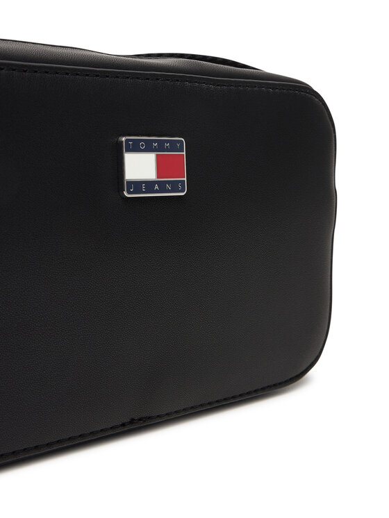 Tommy Jeans Geantă Tommy Jeans Tjw Daily Elevated Camera Bag AW0AW18065 Negru