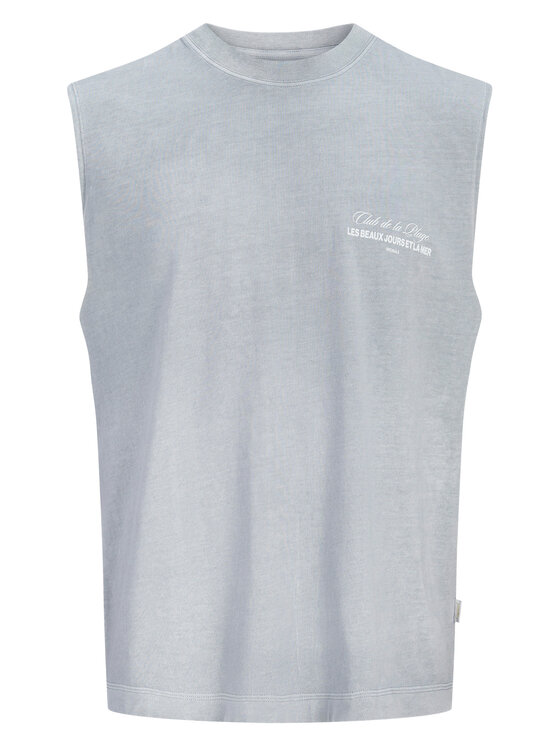 Jack & Jones Jack & Jones Camiseta sin mangas Cassis 12295076 Azul claro Regular Fit